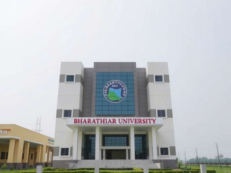Bharathiar University Campus View